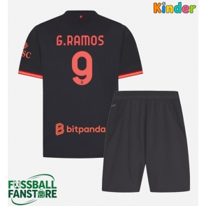 AC Milan Goncalo Ramos #9 Replik 3rd trikot Kinder 2026-27 Kurzarm (+ Kurze Hosen)